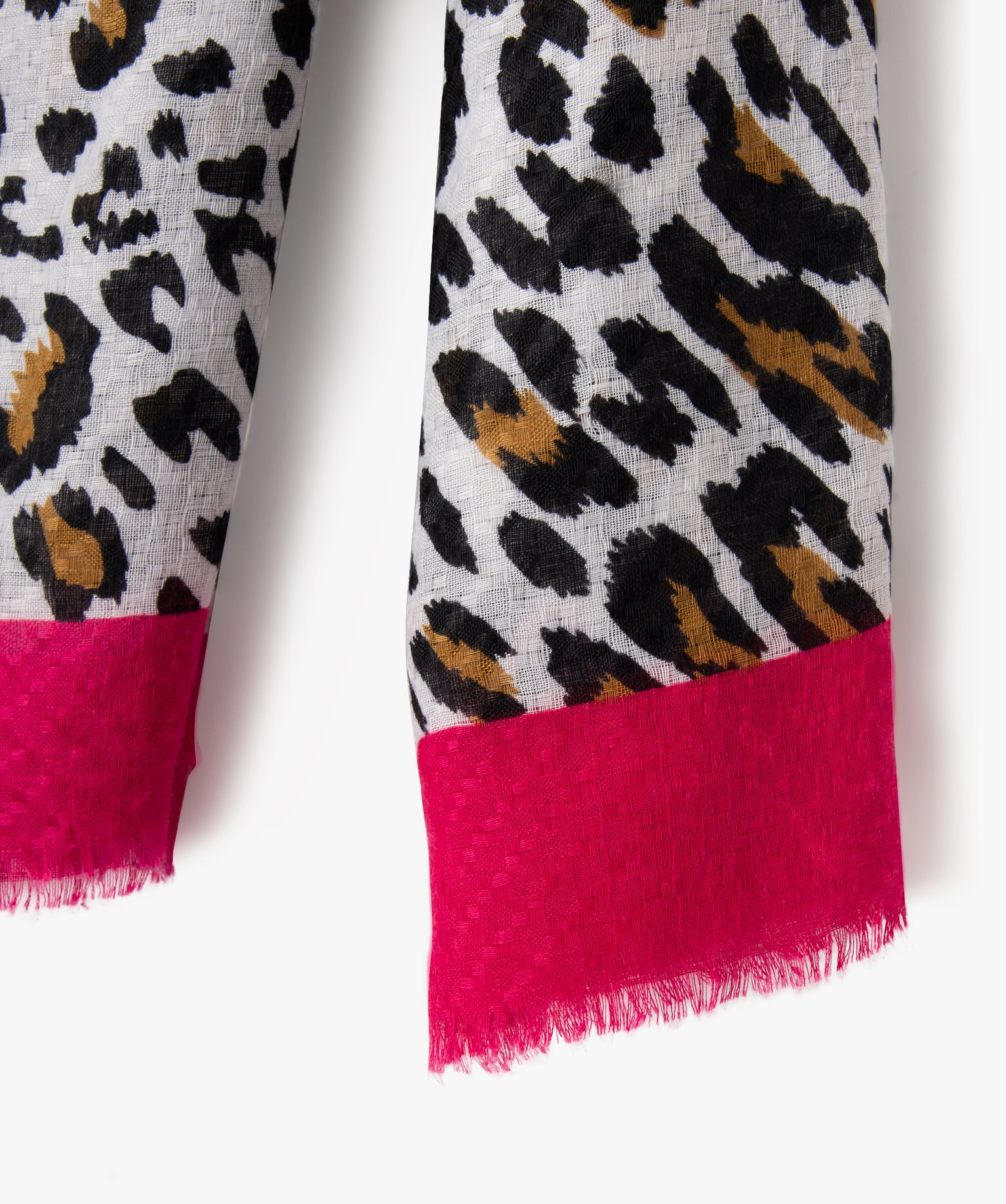 Foulard à motifs tachetés femme multicolore | GEMO