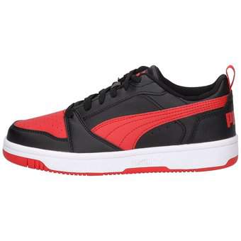 PUMA Rebound V6 Lo Jr Sneaker in schwarz