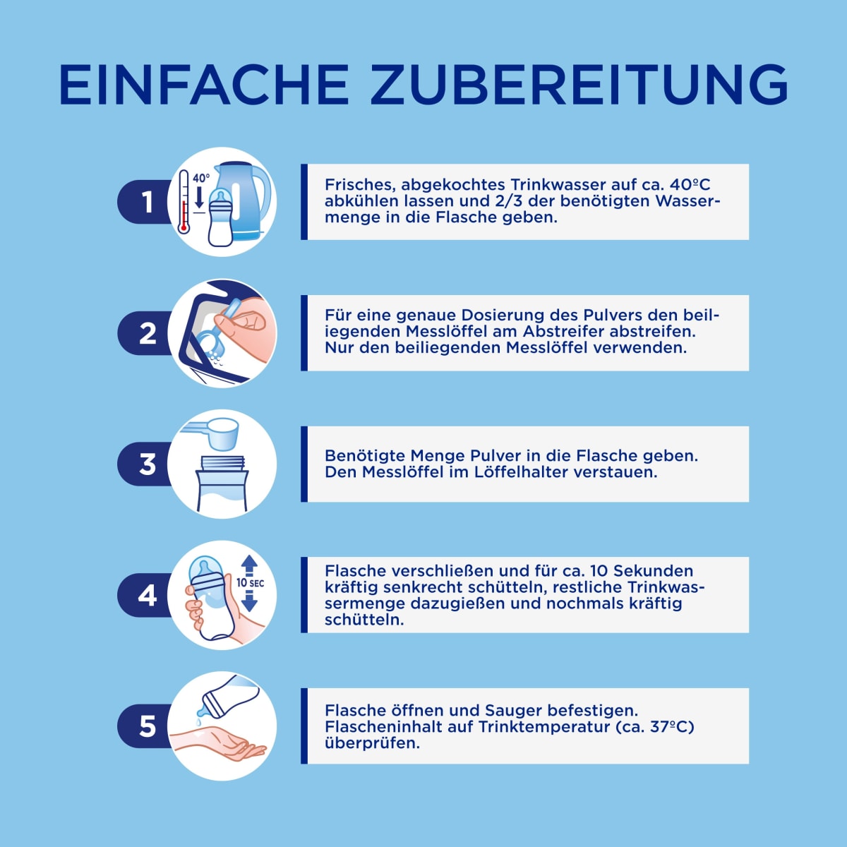 Anfangsmilch Pre Pronutra von Geburt an, 0,8 kg