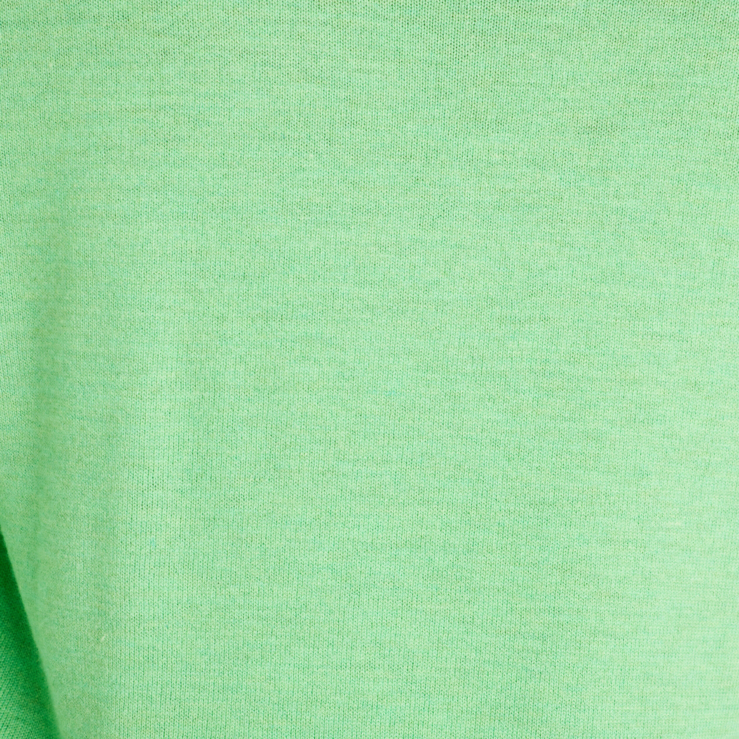 Pull col en V vert femme | Cache Cache