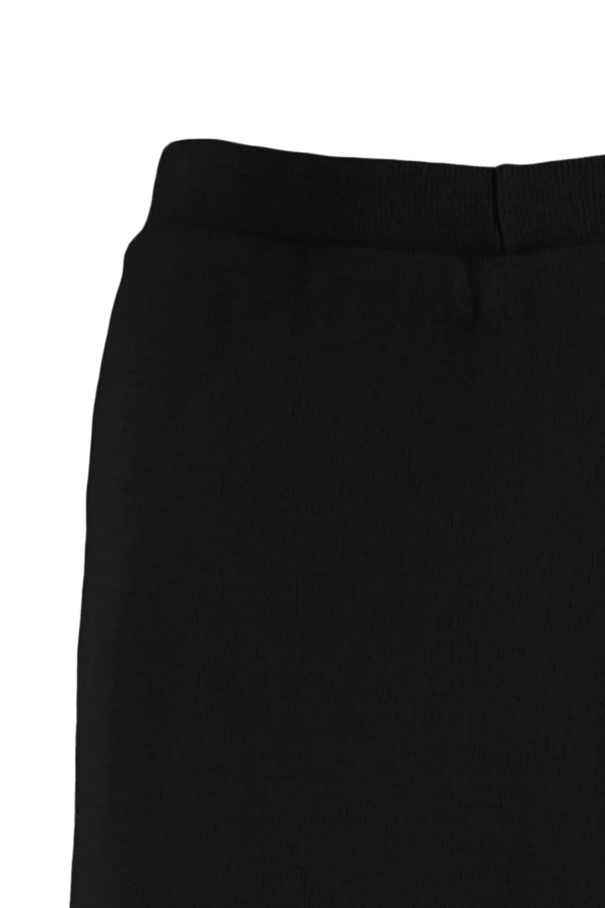 Trendyol Collection  Schwarzer taillierter Mini-Shorts-Strickrock TWOAW23ET00246
