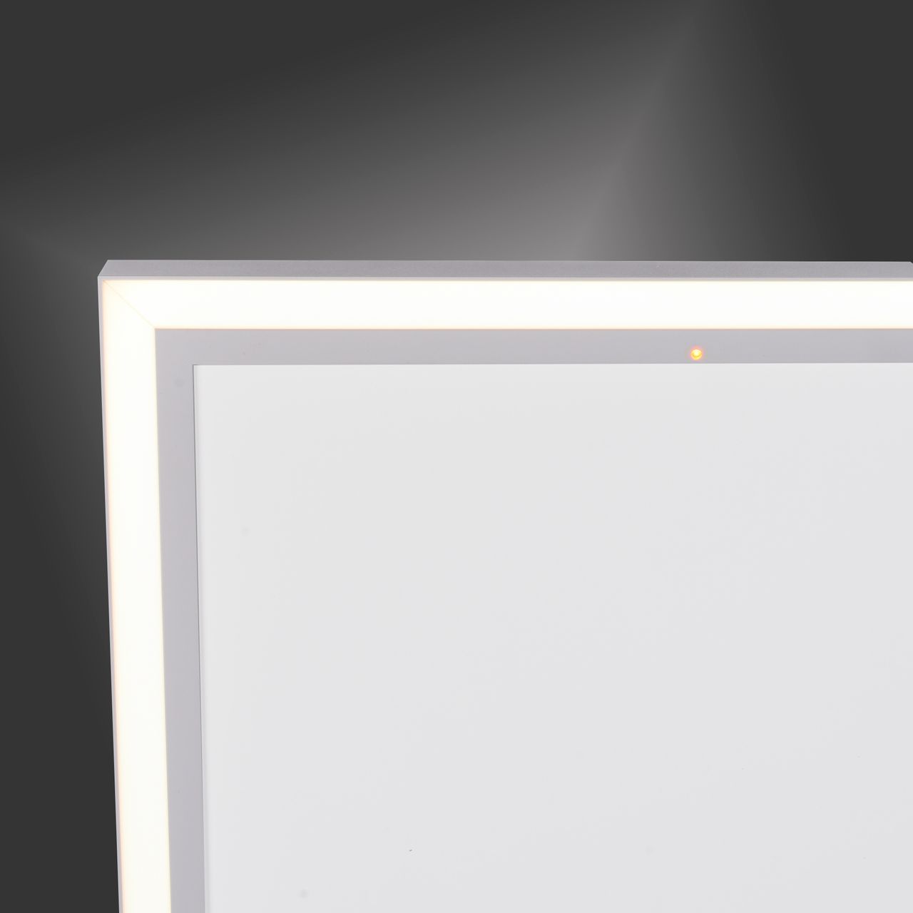 JUST LIGHT JUST LIGHT.  LED Deckenpanel mit IR-Heizung 800W, 1xLED-Board/54W/2700-5000K, FB, dimmbar, Weiss