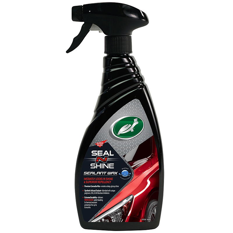Turtle Sealant Carnauba Spray wax, Turtle wax