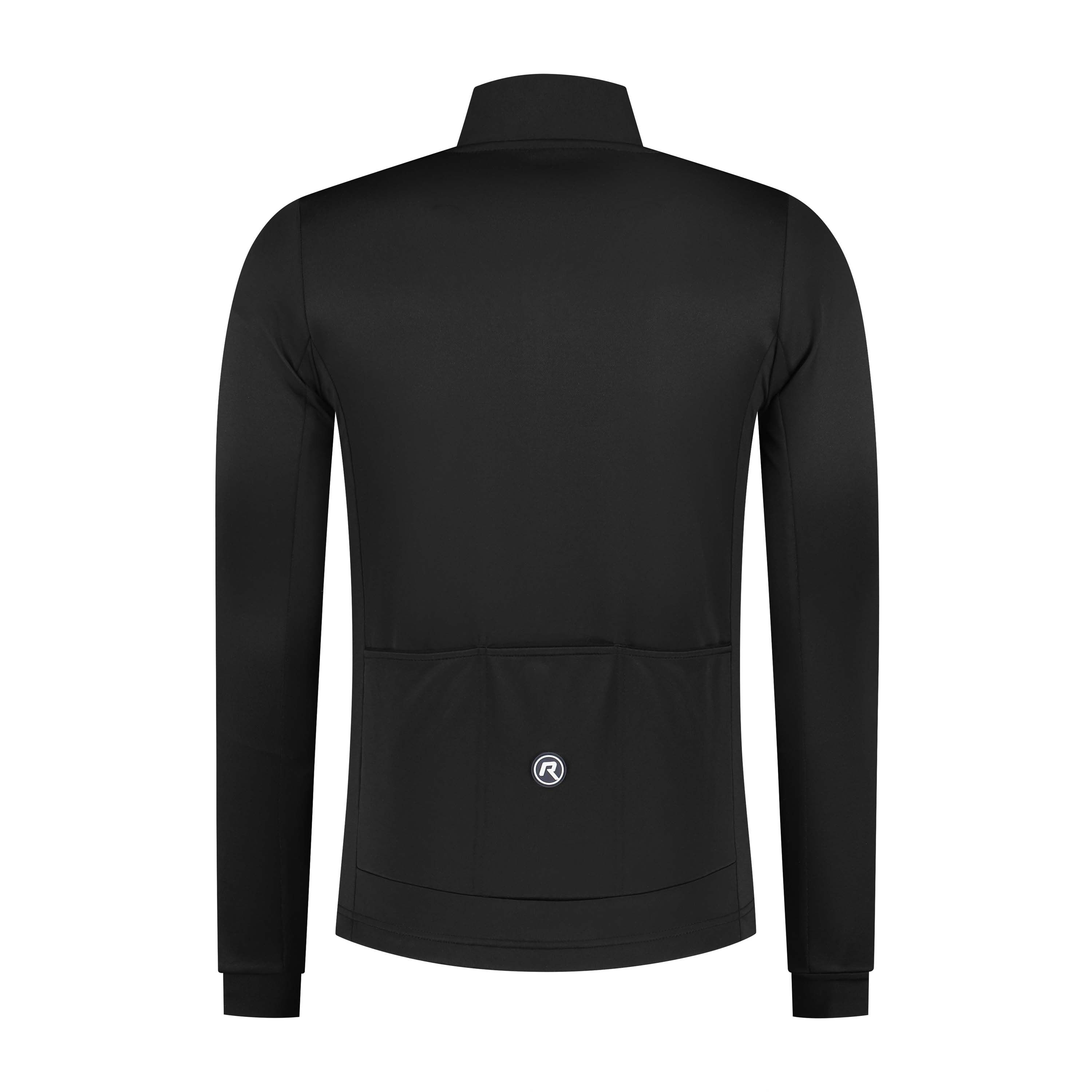 Rogelli Core Black Herren Langarm-Radtrikot