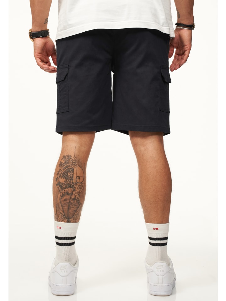 SOULSTAR Cargoshorts - mit Stretchanteil Kurze Hose für Herren in Navy günstig kaufen