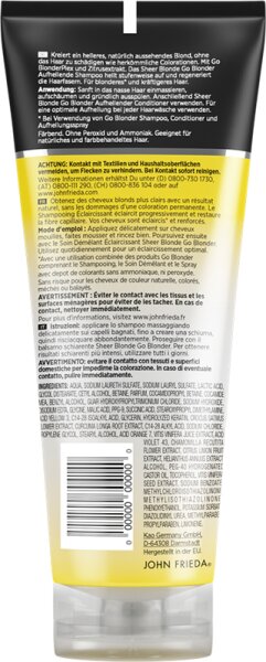 John Frieda Go Blonder Aufhellendes Shampoo Shampoo