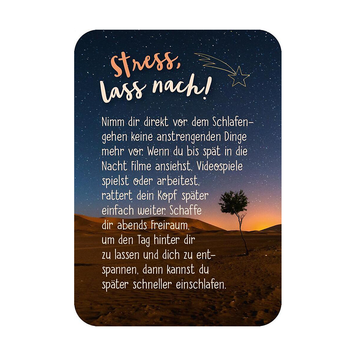 Schlaf gut! 50 Einschlafkärtchen für dich