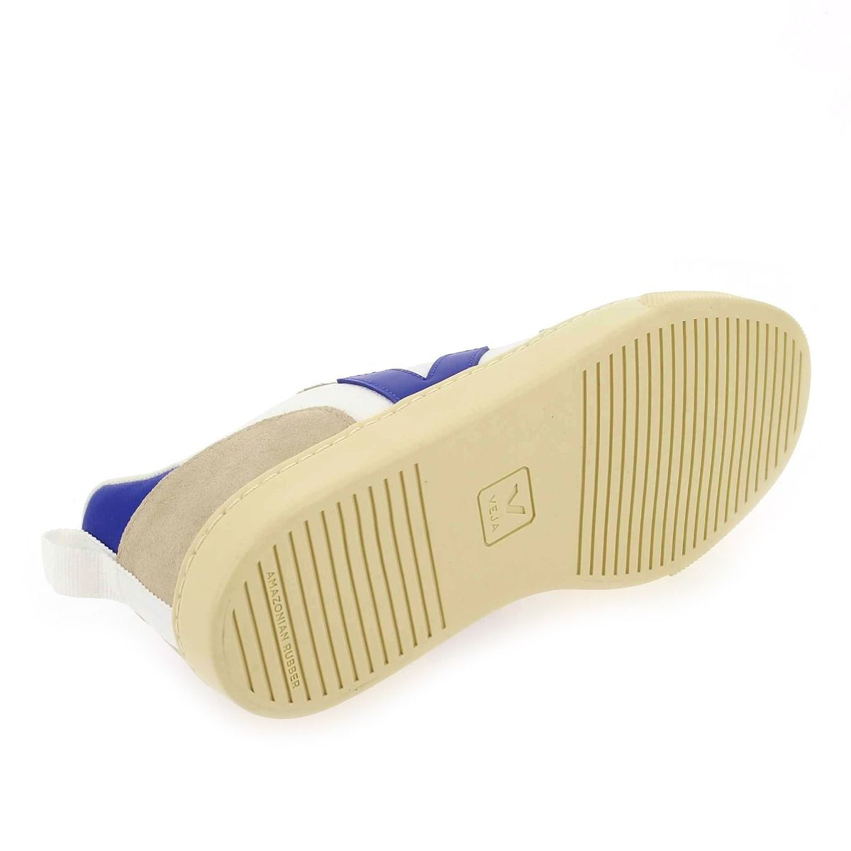 Veja  V10 LACES - Blanc Bleu