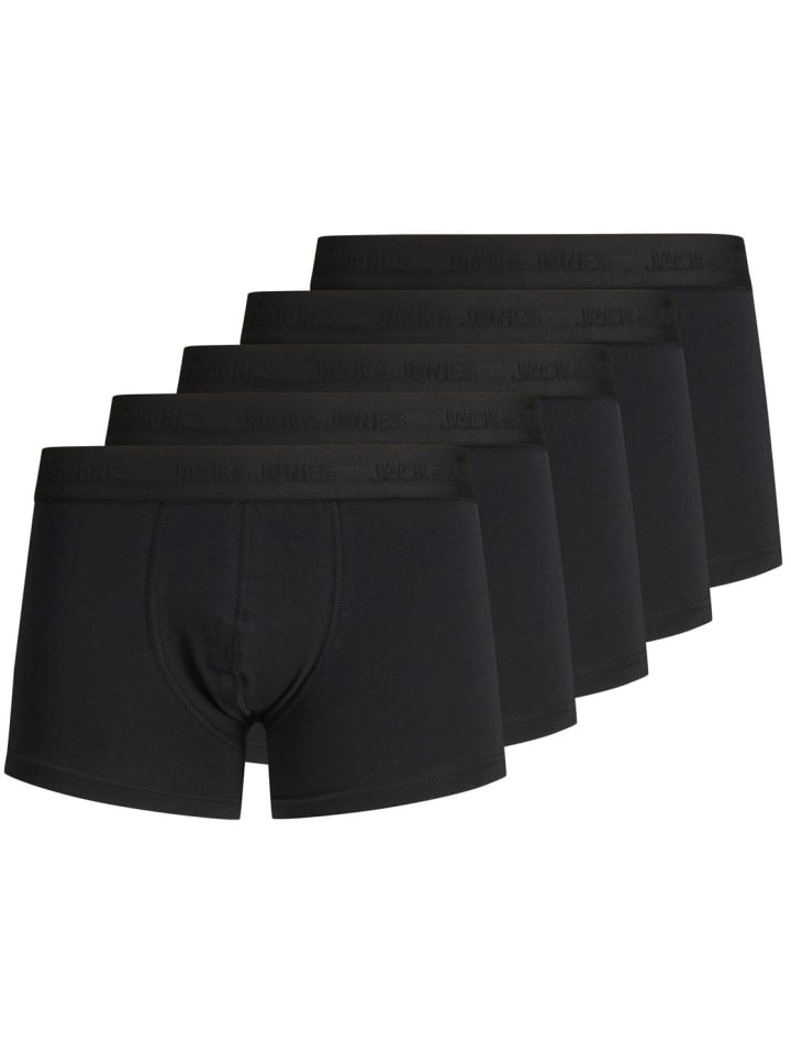 Jack & Jones Boxershorts 'Tone' in Black günstig kaufen