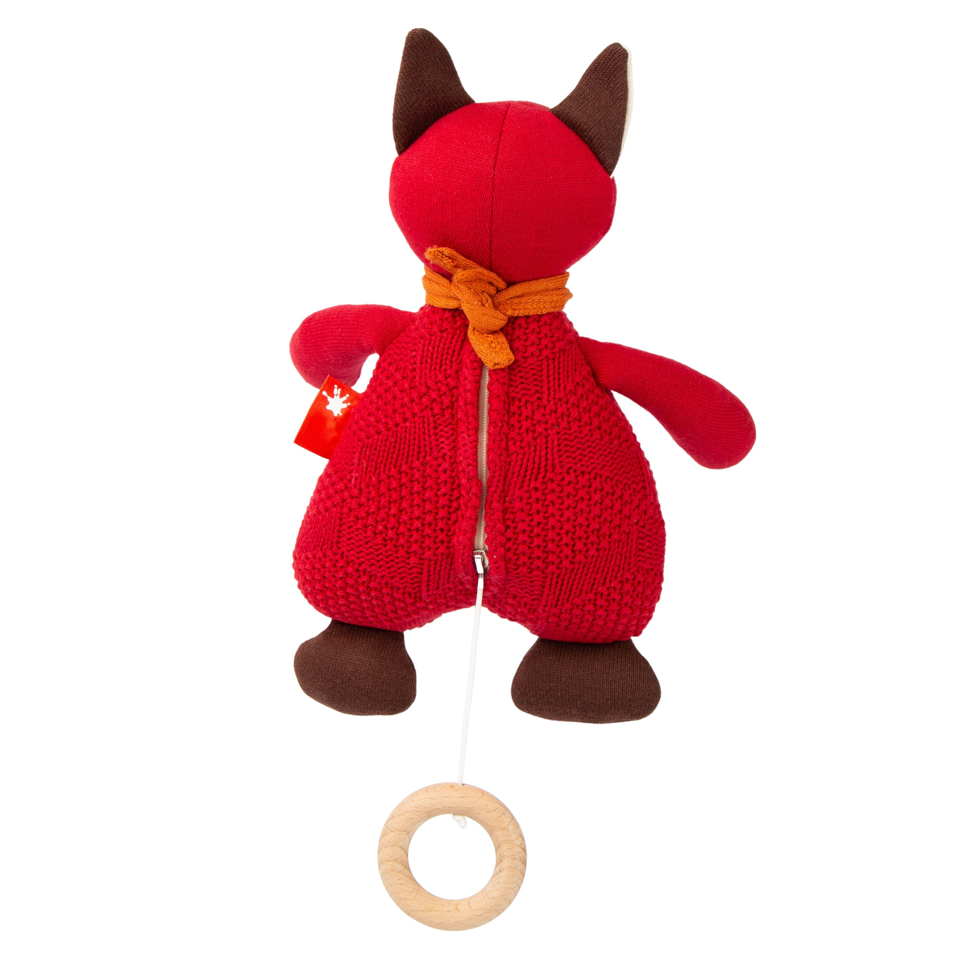 Baby Strick-Spieluhr Fuchs