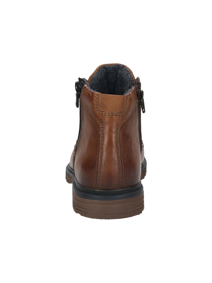 Bugatti Schnürstiefel in cognac günstig kaufen