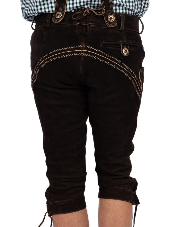 MADDOX Lederhose KORBINIAN-HT in hellbraun günstig kaufen