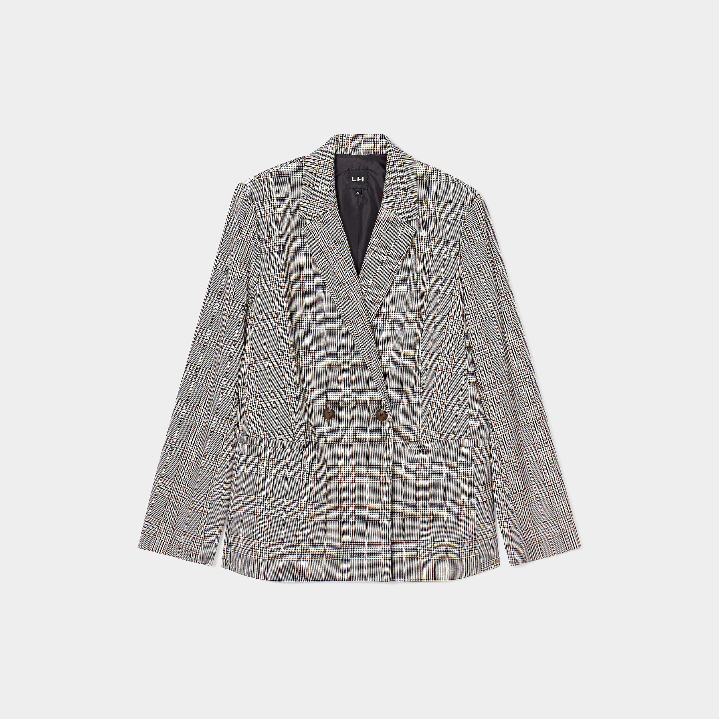 Veste blazer droite doublée beige femme | La Halle