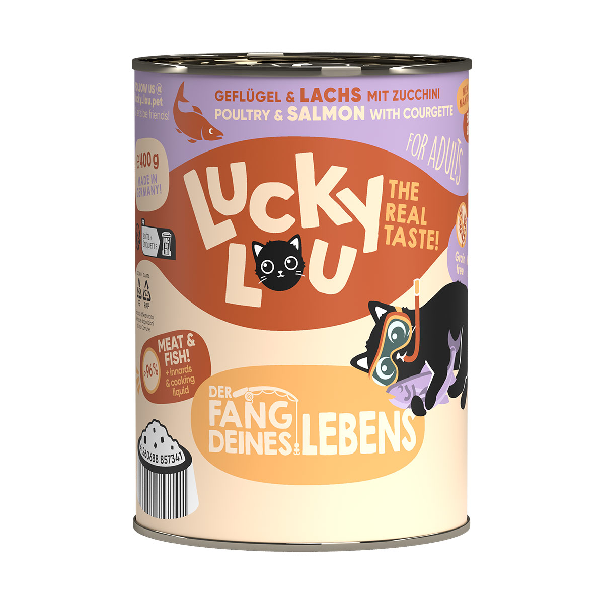 Lucky Lou Lifestage Adult Geflügel & Lachs kaufen bei ZooRoyal