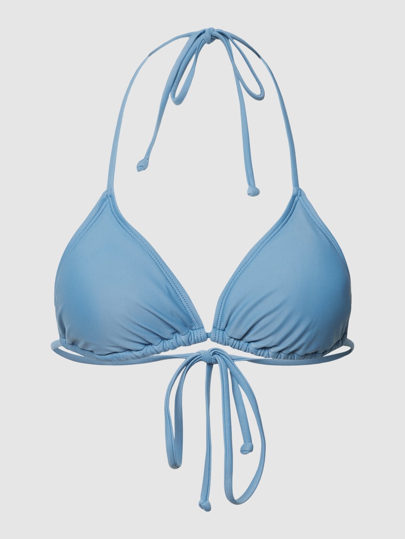 Bikini-Oberteil mit Neckholder Modell 'KELLI' in ozean blau