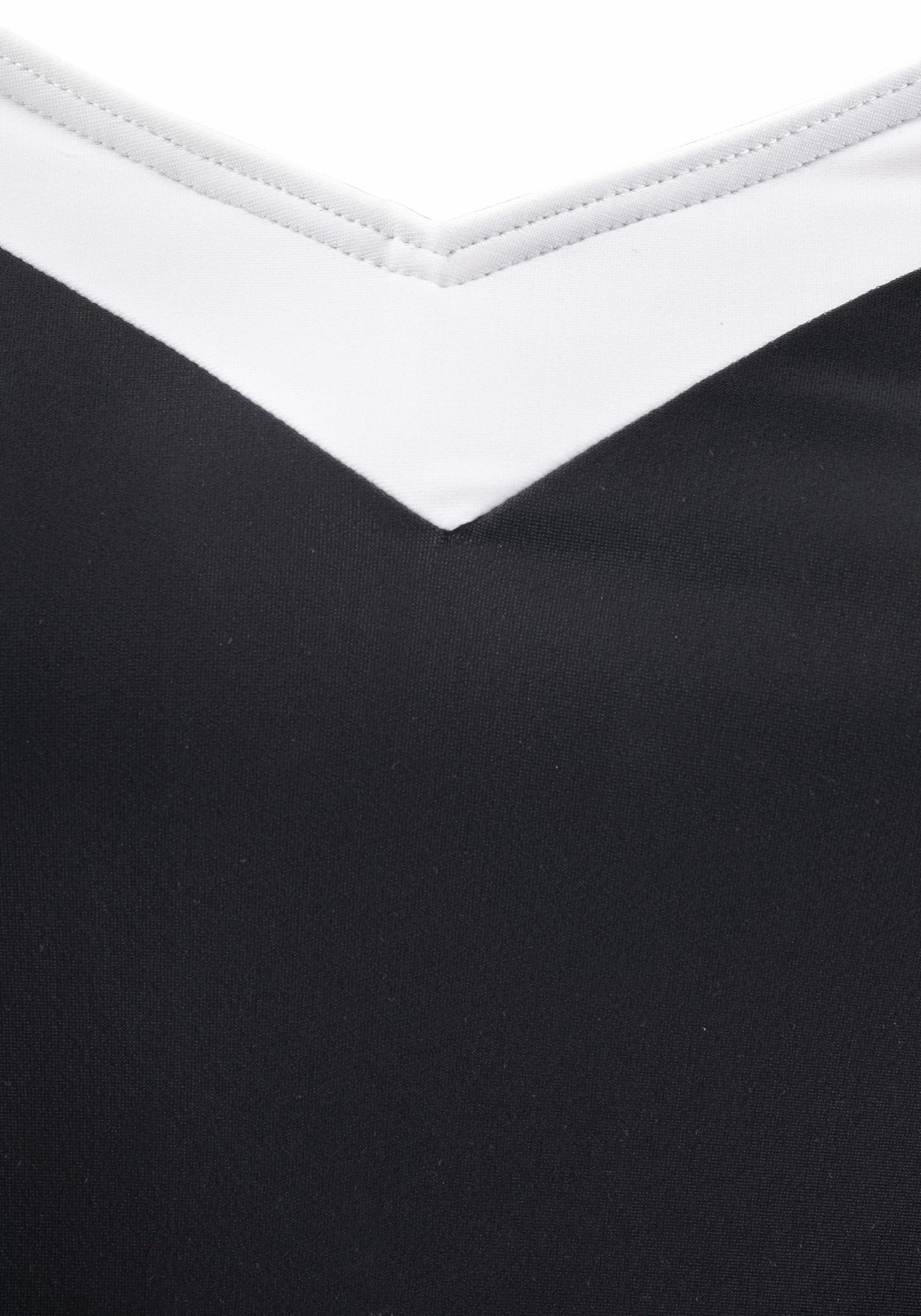 LASCANA Badekleid mit Kontrasteinsätzen und Shaping-Effekt
