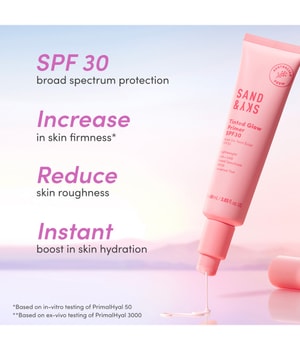 Sand & Sky Essentials Tinted Glow Primer SPF30 Primer-60 ml