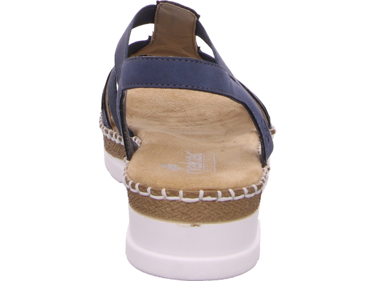 RIEKER Klassische Sandalen blau