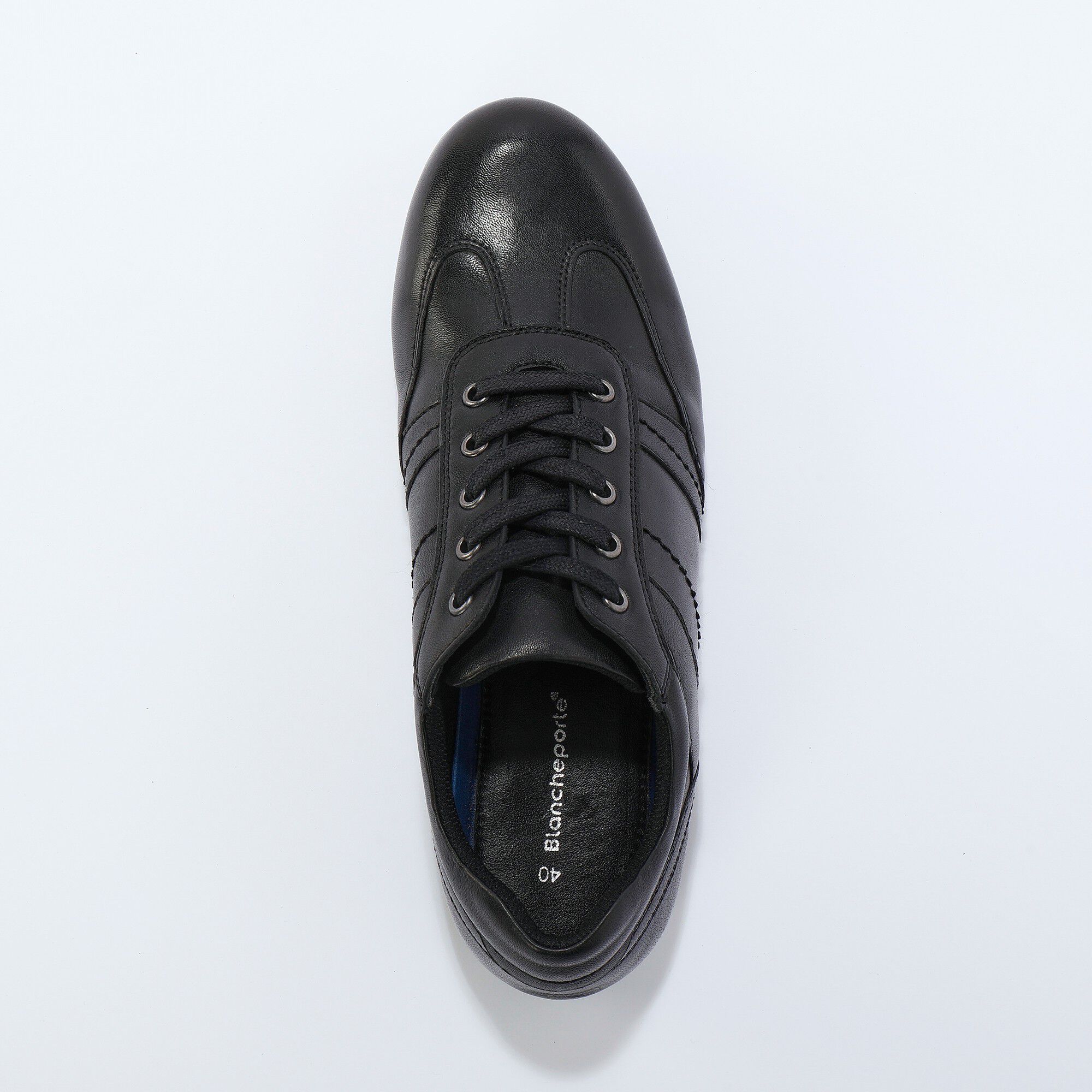 Derbies à lacets cuir