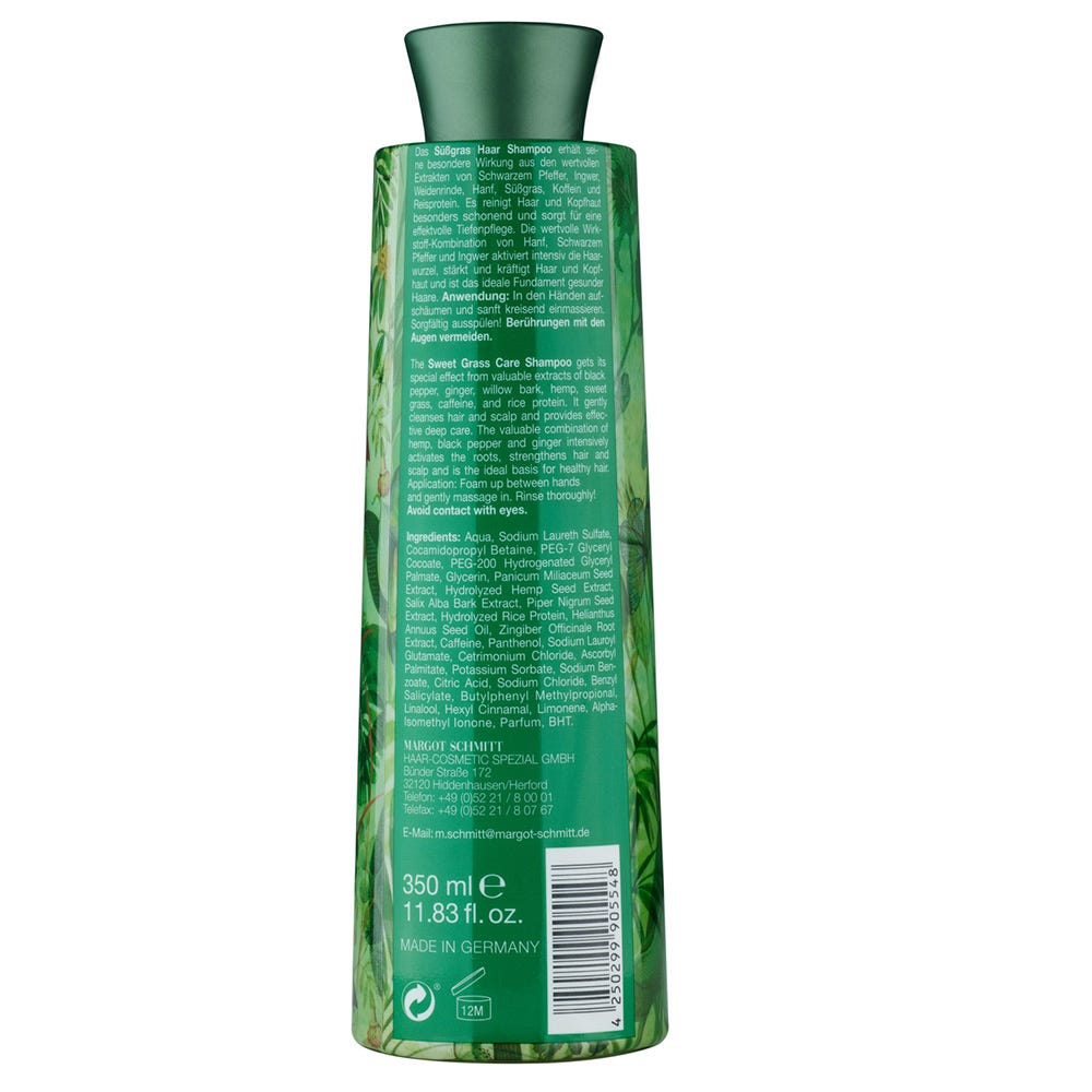 Margot Schmitt Fabelhafter Garten Süßgras Shampoo 350 ml