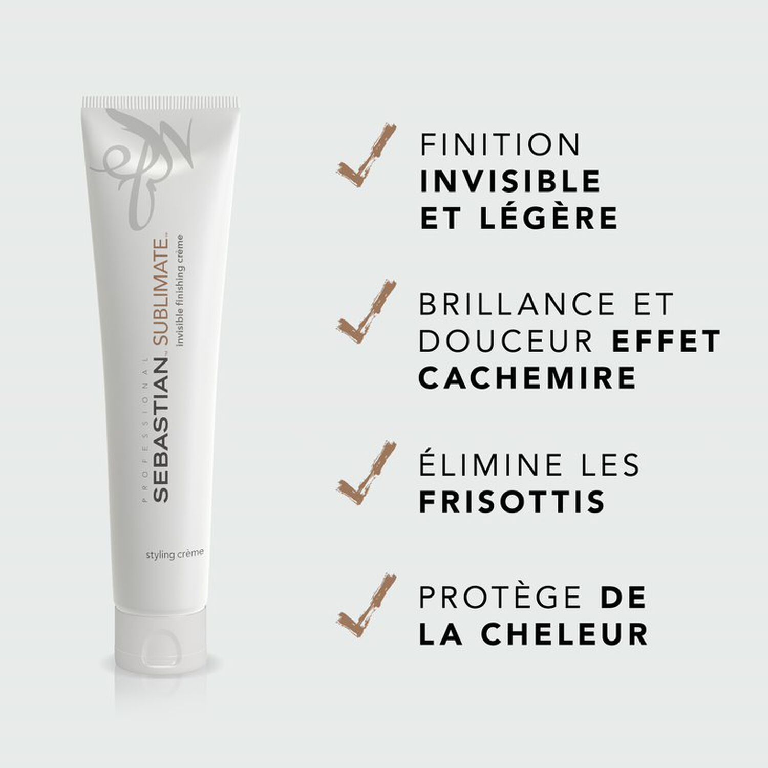Sebastian Sublimate Crème Crème Finition Cheveux Indisciplinés 100 ml