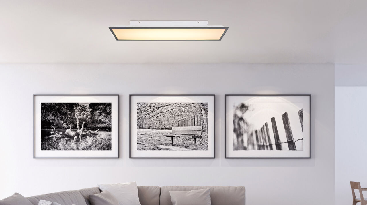 Globo Lighting - DORO - Deckenleuchte Aluminium weiß, LED