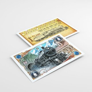 Gamegenic - Ticket to Ride Europe Art Sleeves (168)