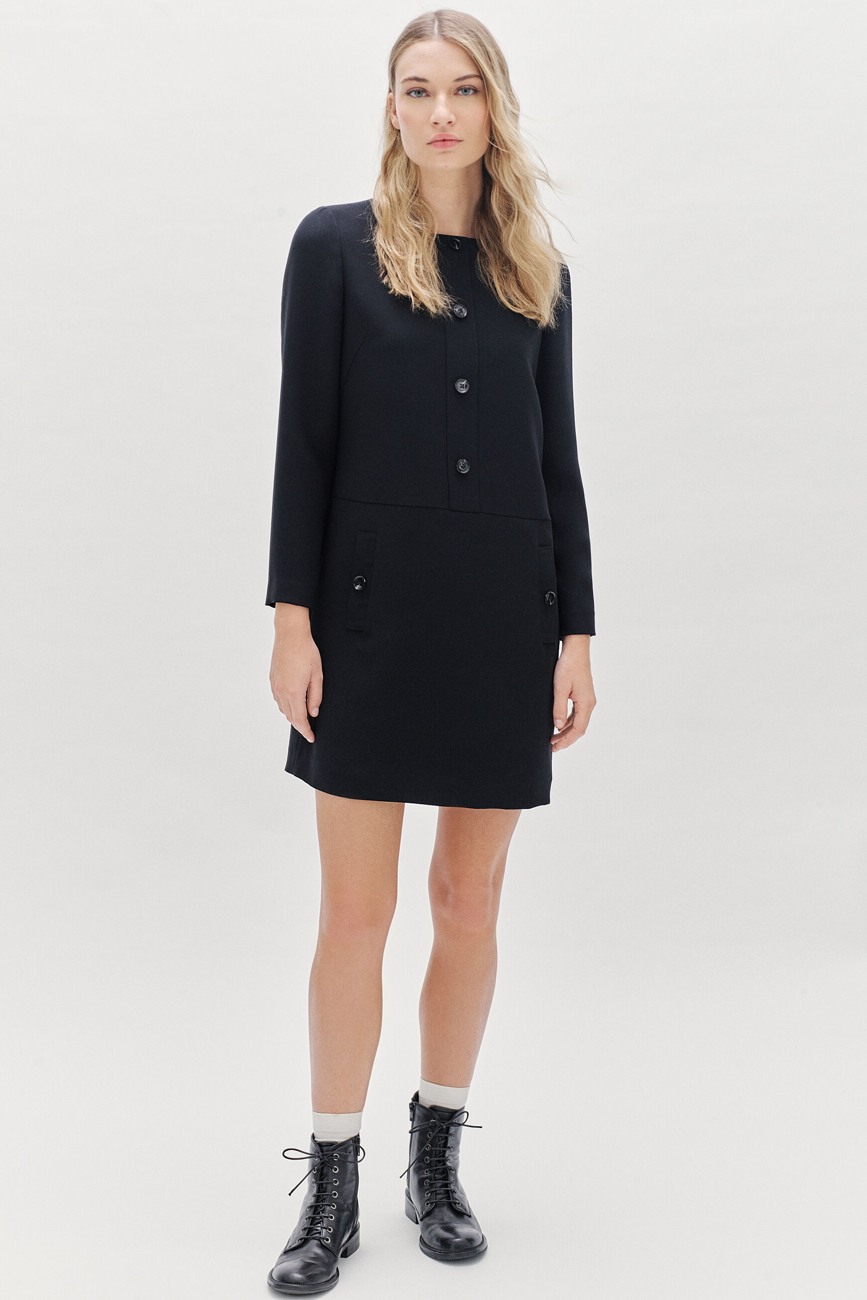 robe rita noir femme