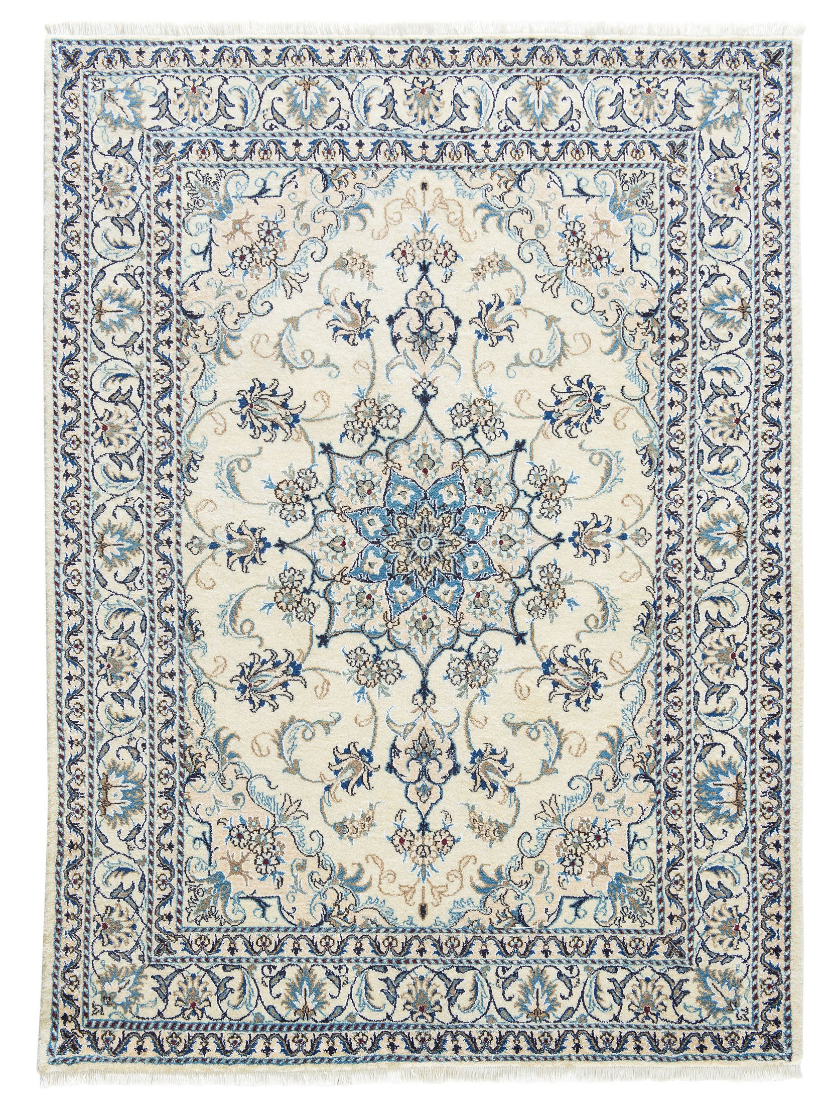 Kaschmar Nain 12 Lah ca. 150 x 200 cm, Unikat / Einzelstück