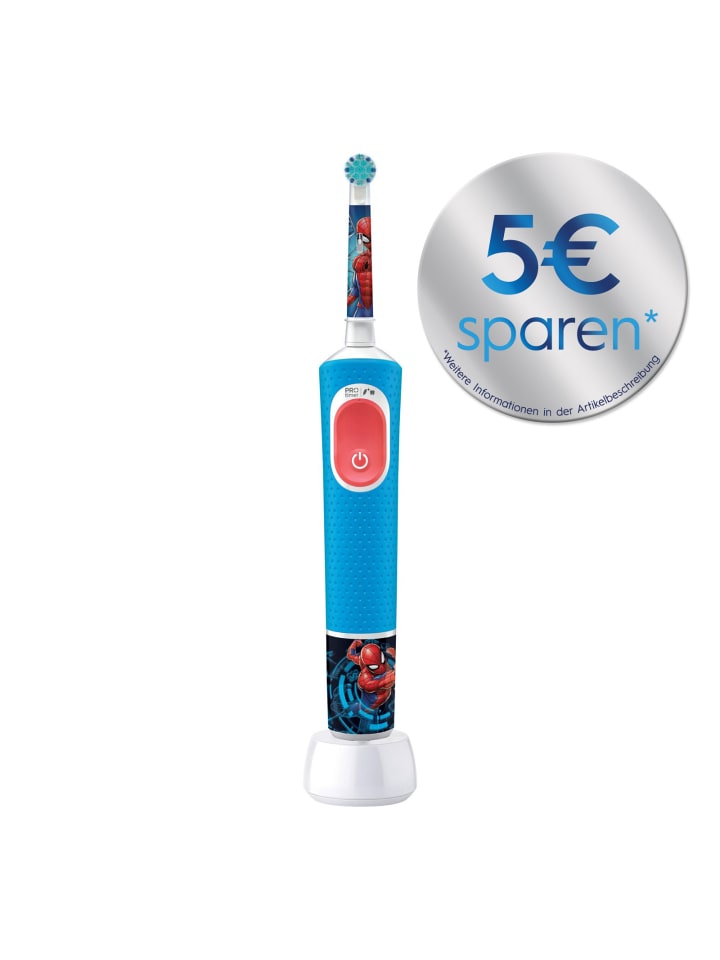 Oral-B Zahnbürste Pro Kids Spiderman in Blau günstig kaufen onesize