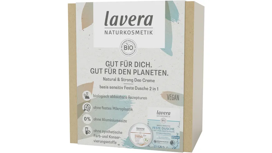 lavera Geschenkset Gut für DICH. Gut für den PLANETEN.