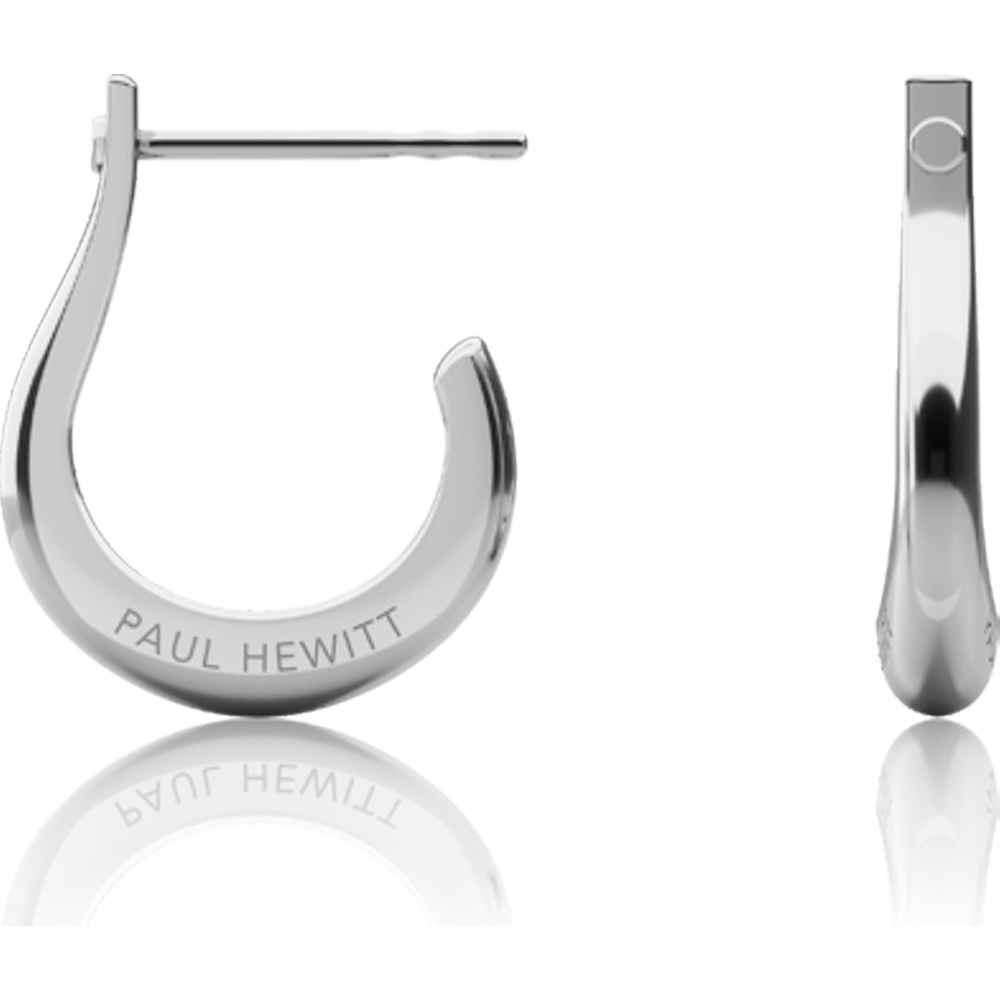 Paul Hewitt Boucles d'oreilles à fermoir à poussette Acier inoxydable Boucles d'oreilles