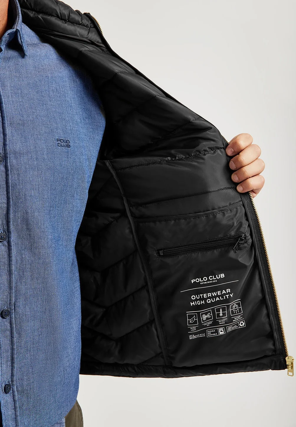 Chaqueta de invierno HAYDEN ULTRALIGERA RECICLADA del Club Polo