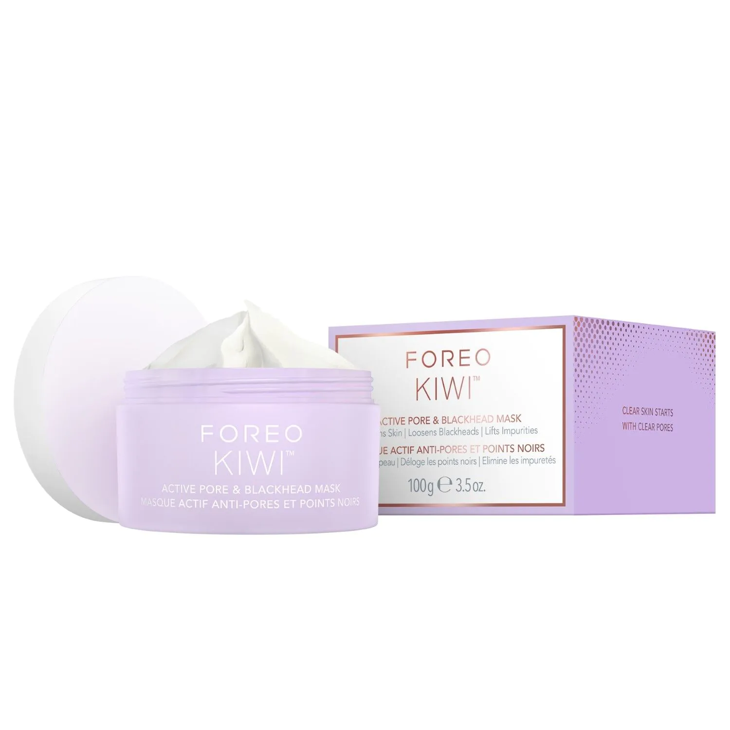 Foreo Kiwi Active Pore & Blackhead Mask Ansigtsmaske
