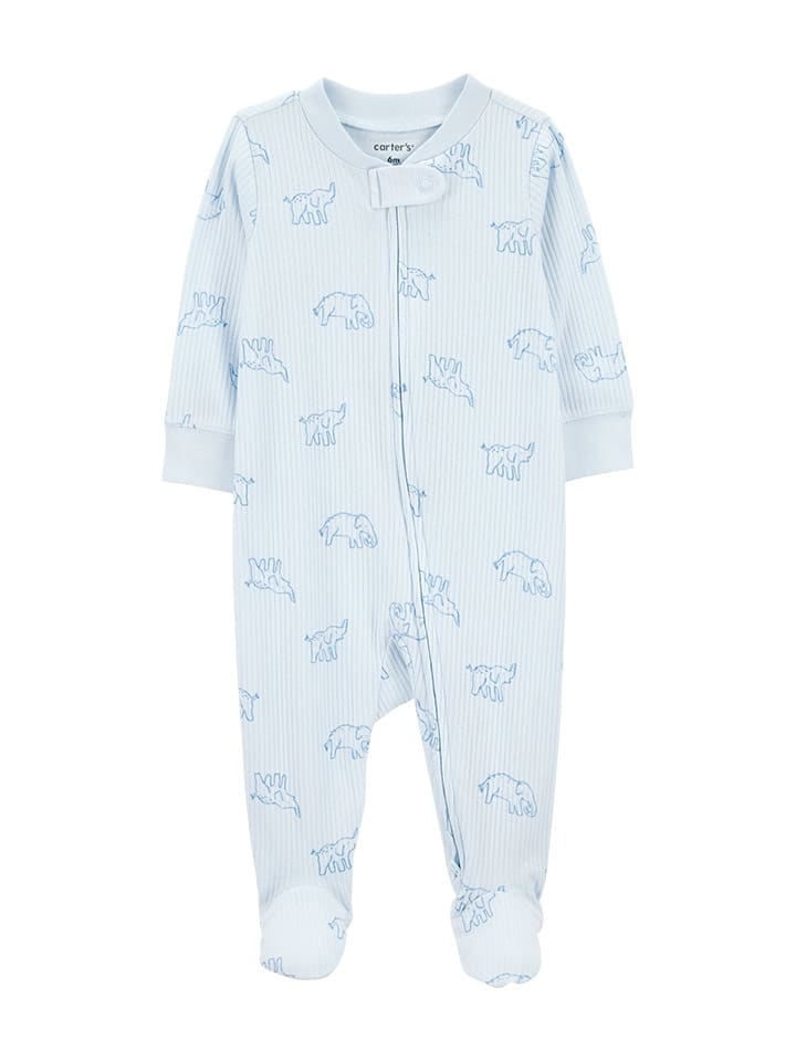 carter's Strampler in Hellblau günstig kaufen