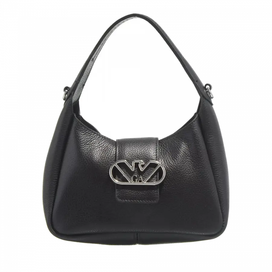 Emporio Armani - Emporio Armani Shoulder Bags Leder Black - schwarz