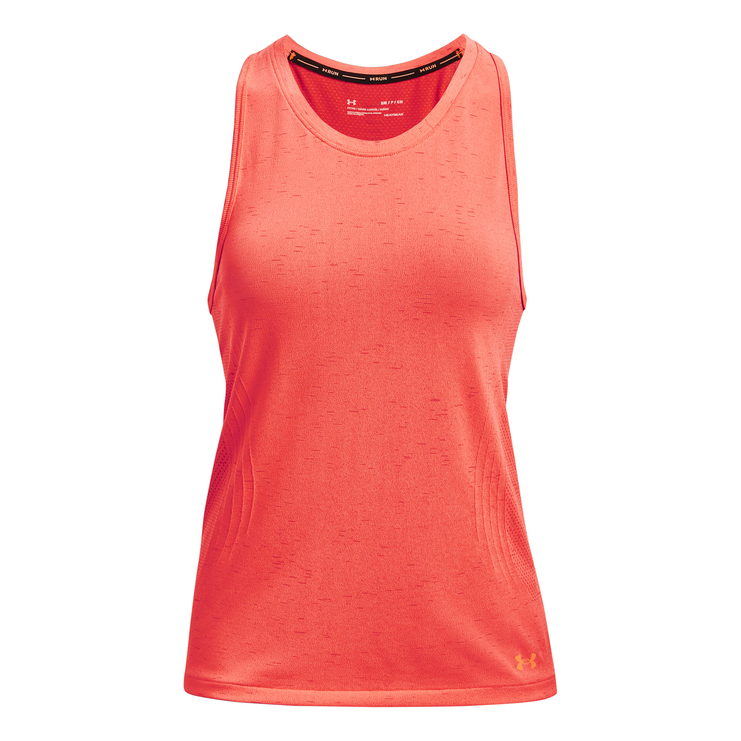 Seamless Tank-Top Damen - Orange