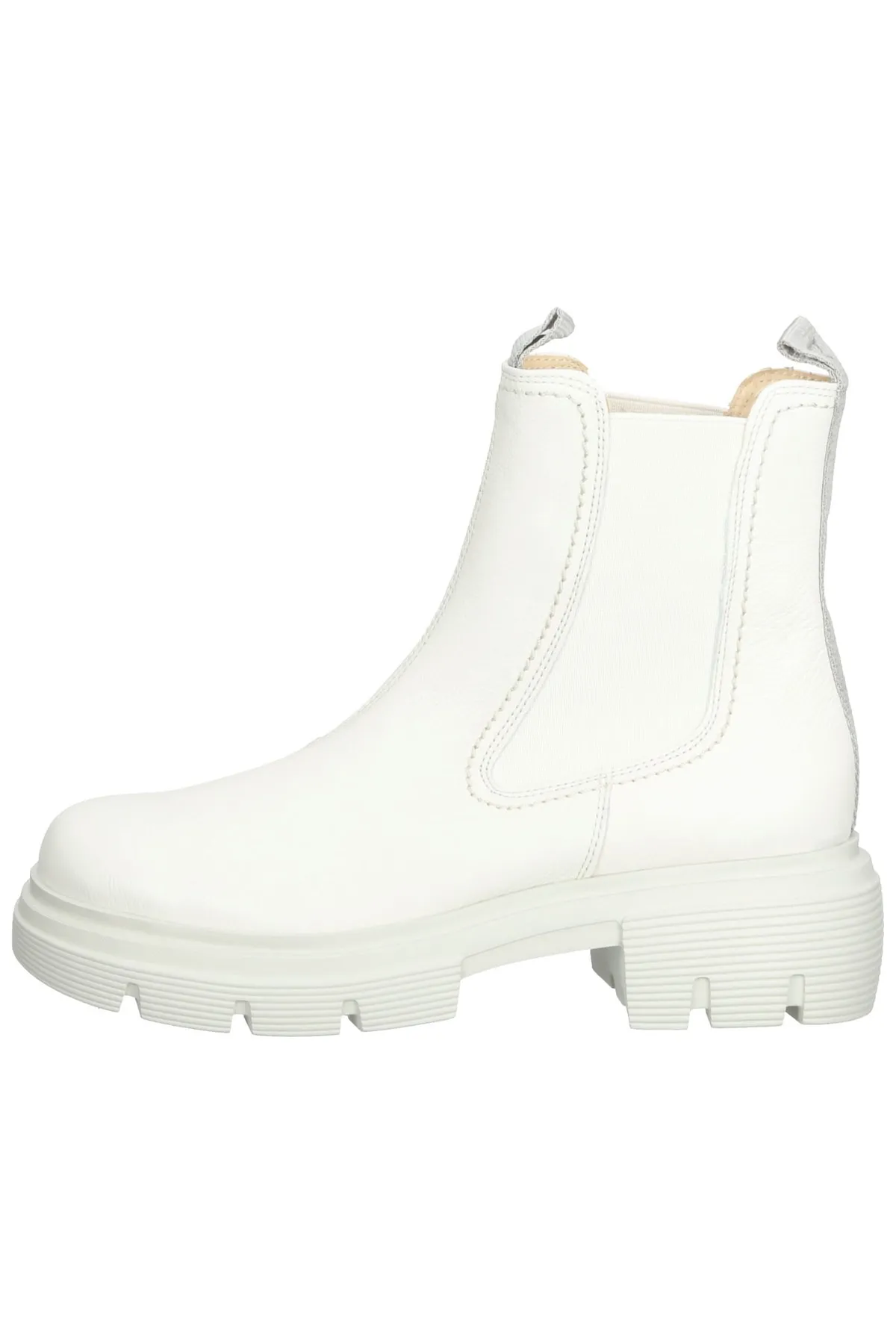 Paul Green  Stiefelette - Beige - Blockabsatz
