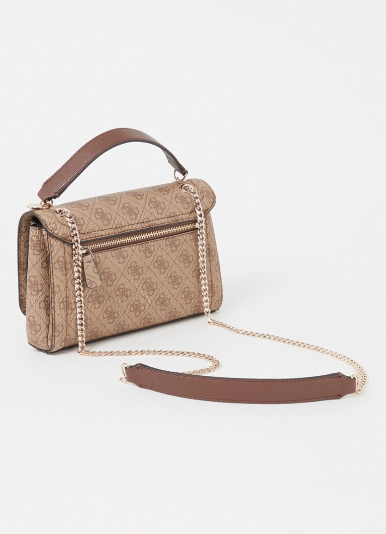 Borsa a tracolla GUESS Noelle con stampa logo