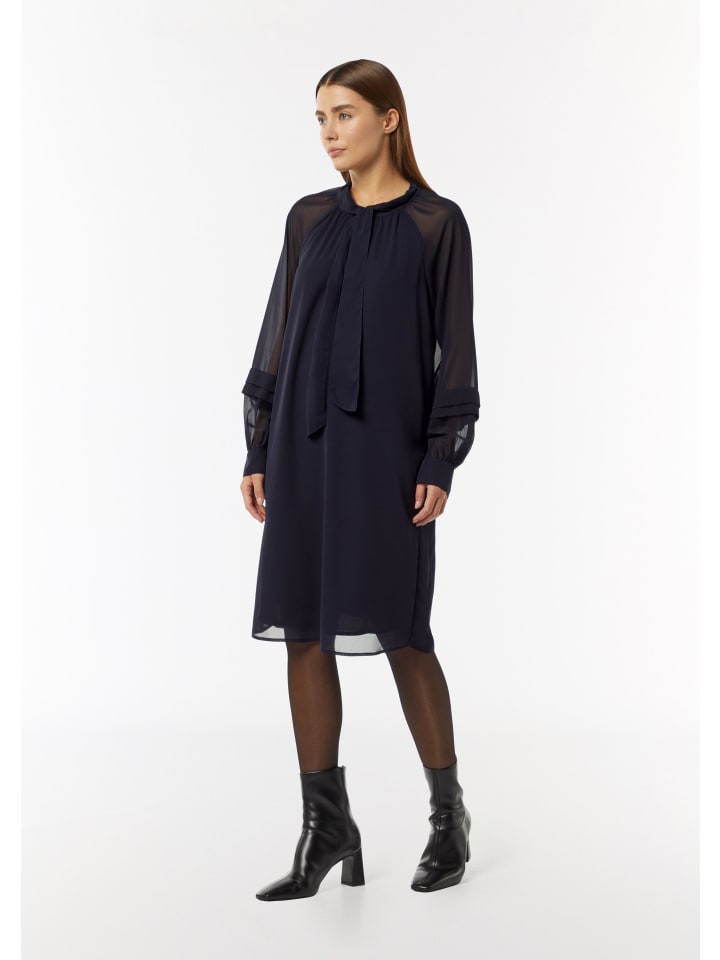 comma Kleid kurz in Blau günstig kaufen