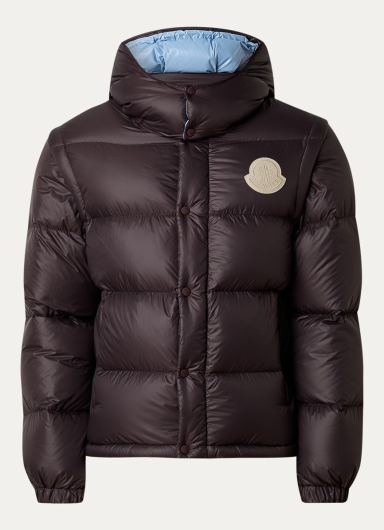 Moncler Cyclone puffer jacket with down padding and removable sleeves