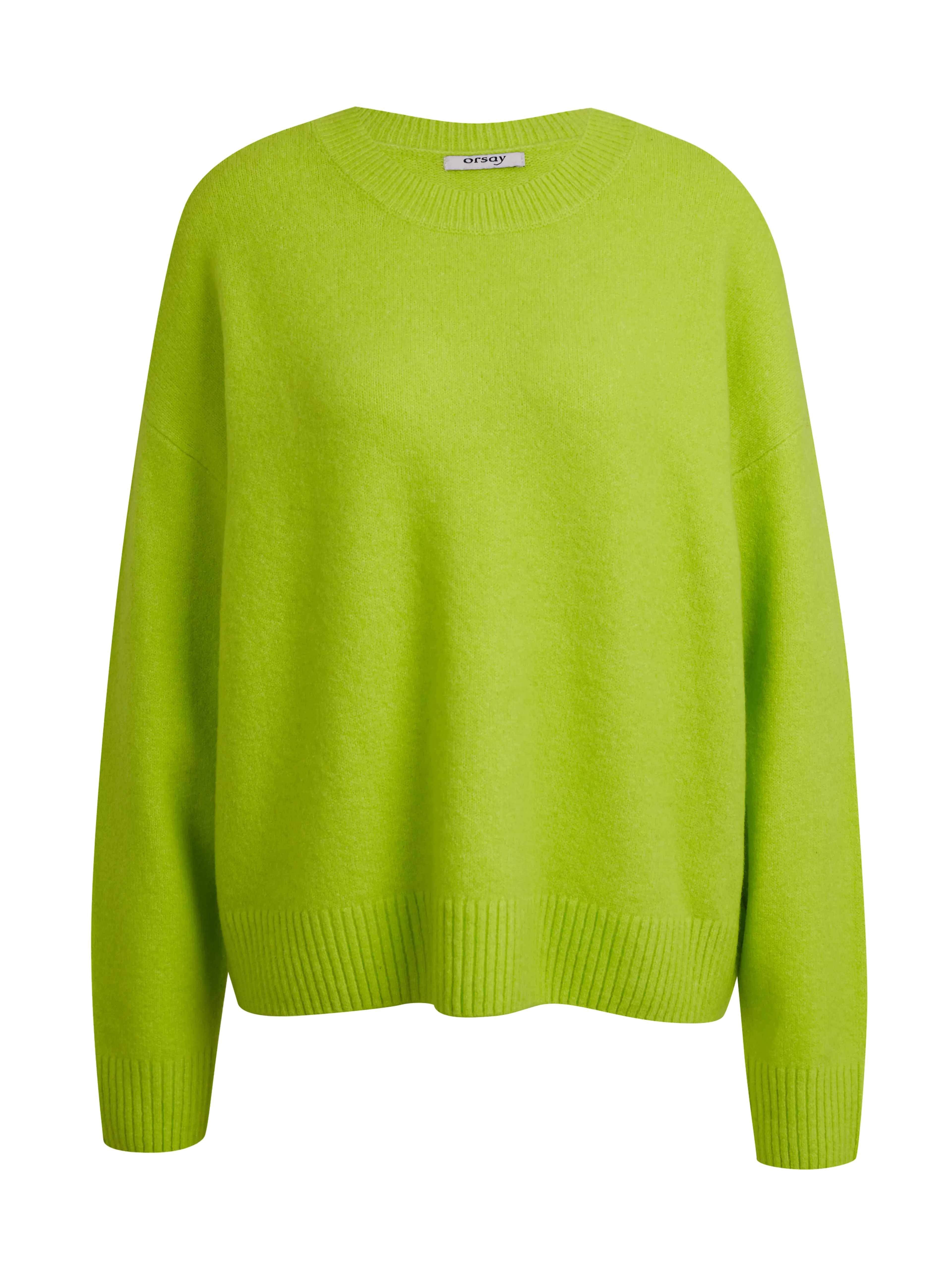 Neongrüner Damenpullover ORSAY