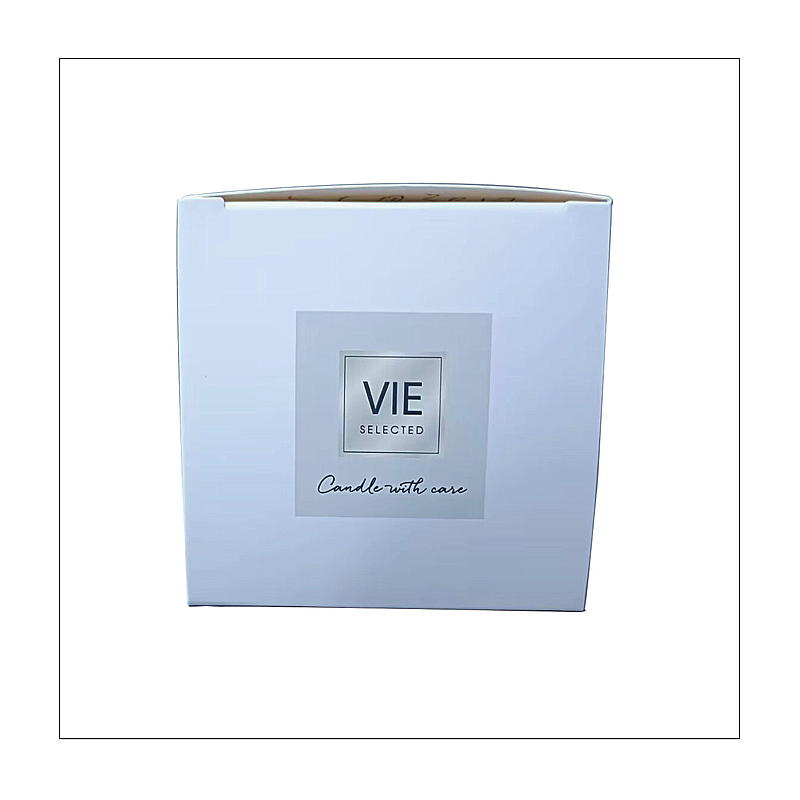 Vie Selected Kube LED-lys 8,5x8,5x7,5 cm m/timer rød