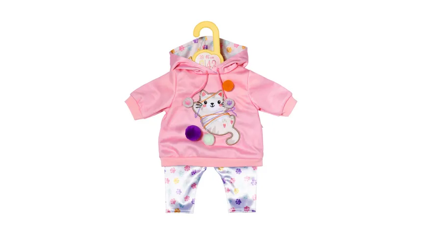 Zapf Creation - Dolly Moda Pulli + Leggings Kätzchen 43 cm
