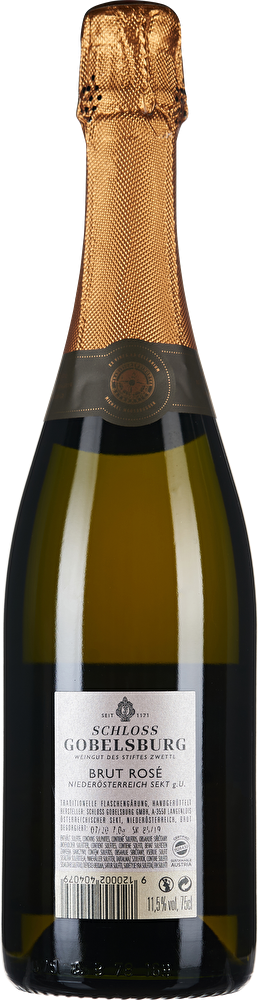 Schloss Gobelsburg Sekt Reserve Brut Rosé im Geschenkkarton