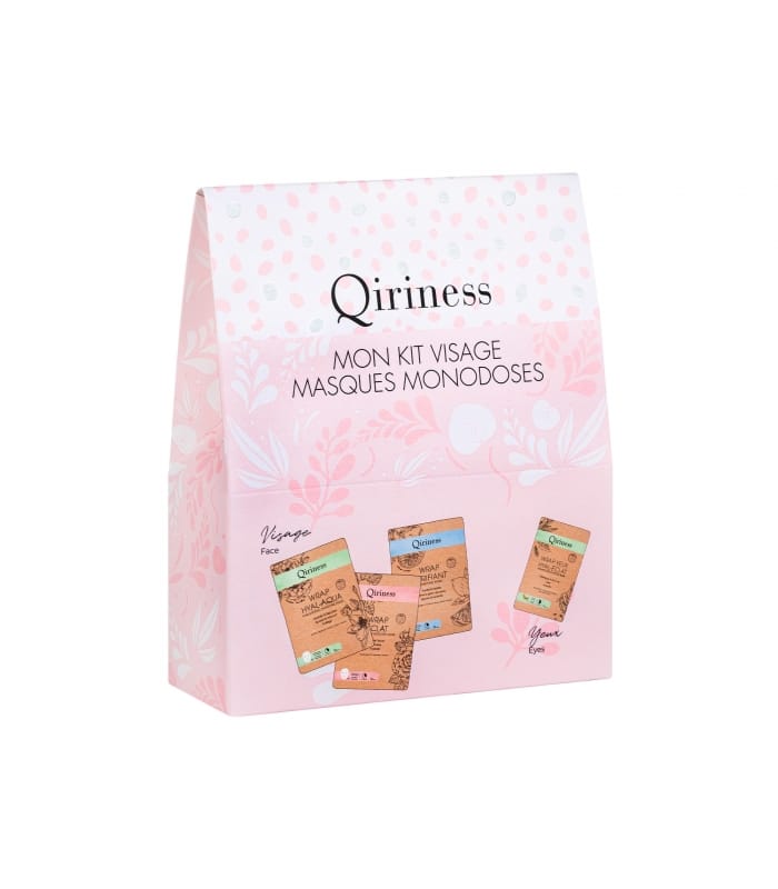 Qiriness-KIT MASQUES MONODOSES-Mon Kit Visage Masques Monodoses