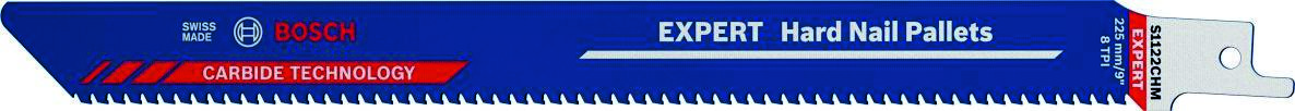 Bosch Blauw Accessoires 2608900388 Expert âHard Nail Palletsâ S 1122 CHM reciprozaagblad 10-delig