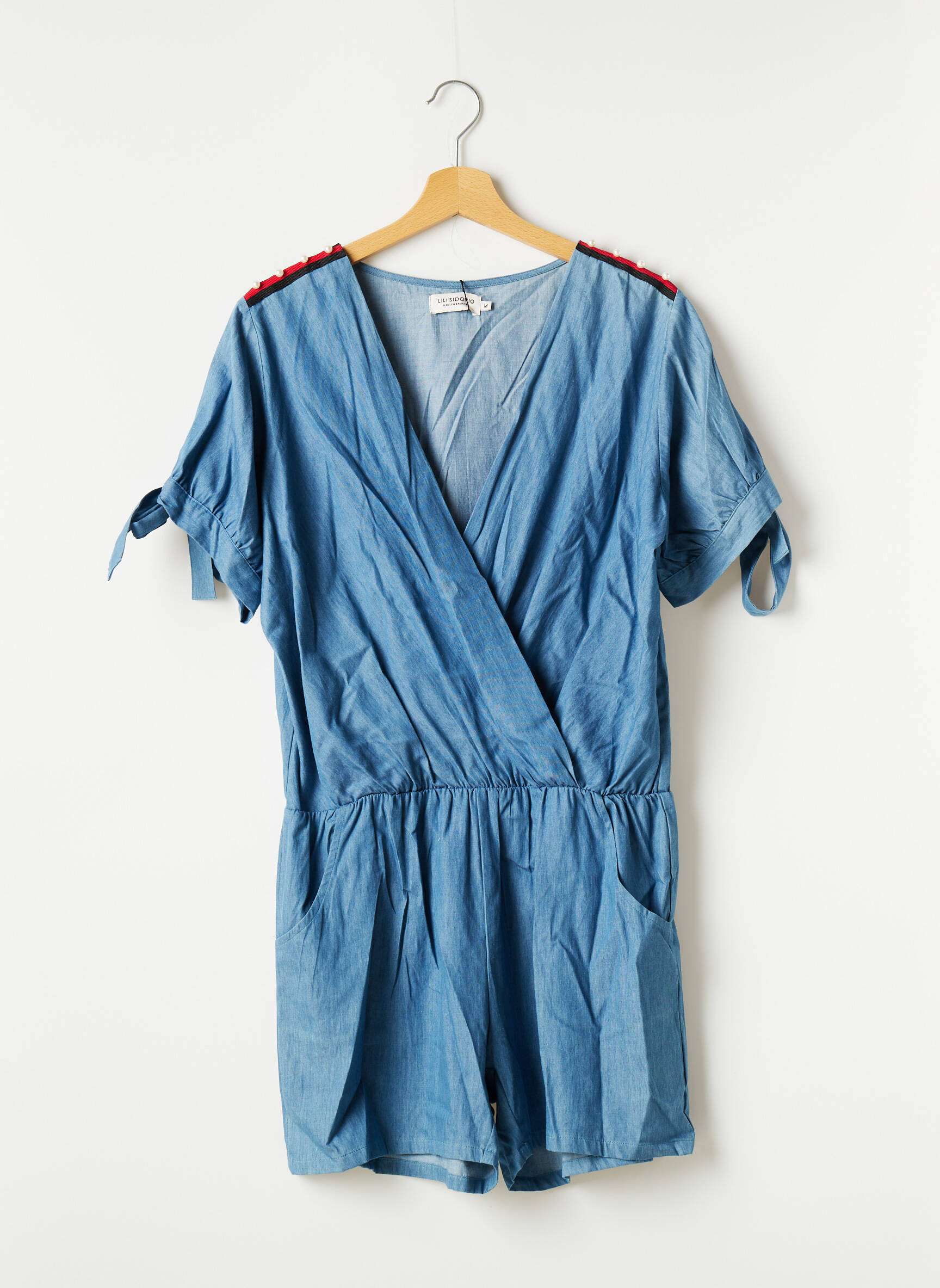 Lili Sidonio Combi Shorts Femme couleur bleu