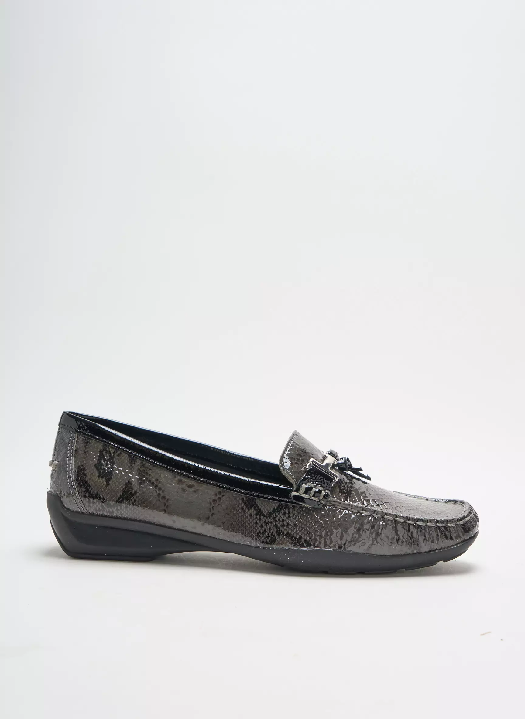 Pedro Torres Mocassins Femme couleur gris