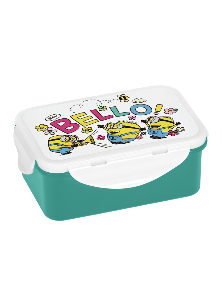 Geda Labels Brotdose Minions Bellospring in Türkis - 13x18x8 günstig kaufen onesize